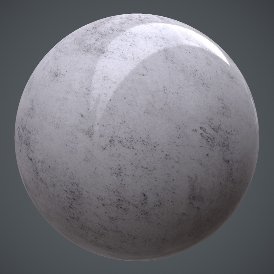 Polished Speckled Marble Top PBR Material Free PBR Materials