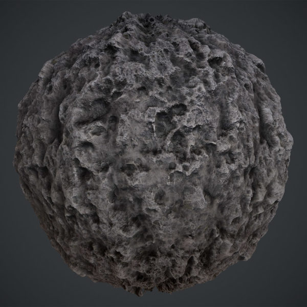 Pocked Stone PBR Material
