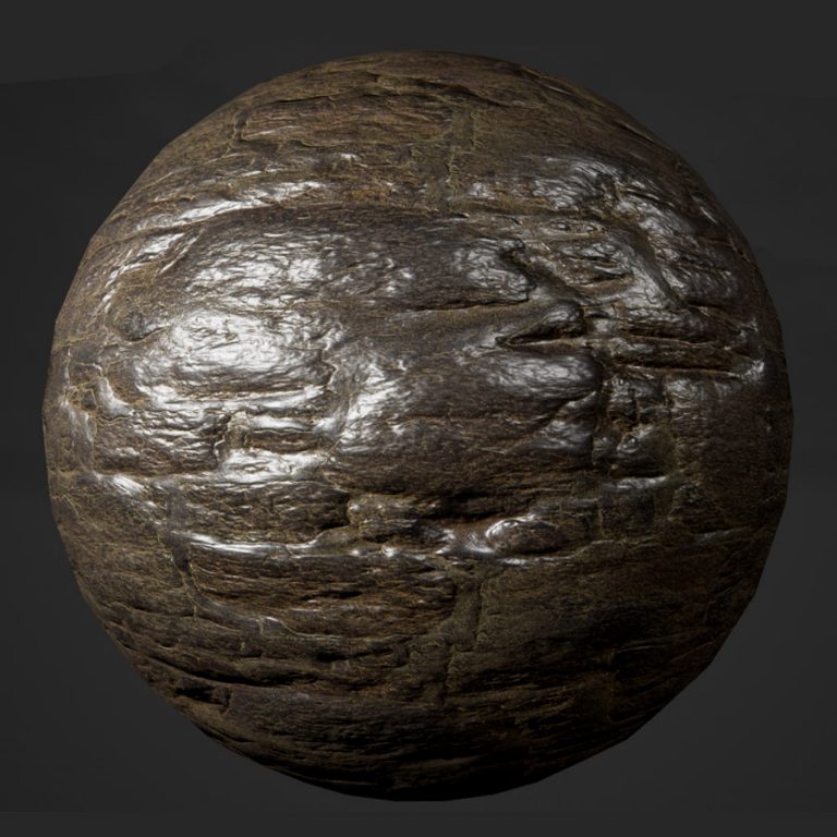 Slippery Stonework PBR Material