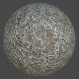 Streaked Stone PBR Material