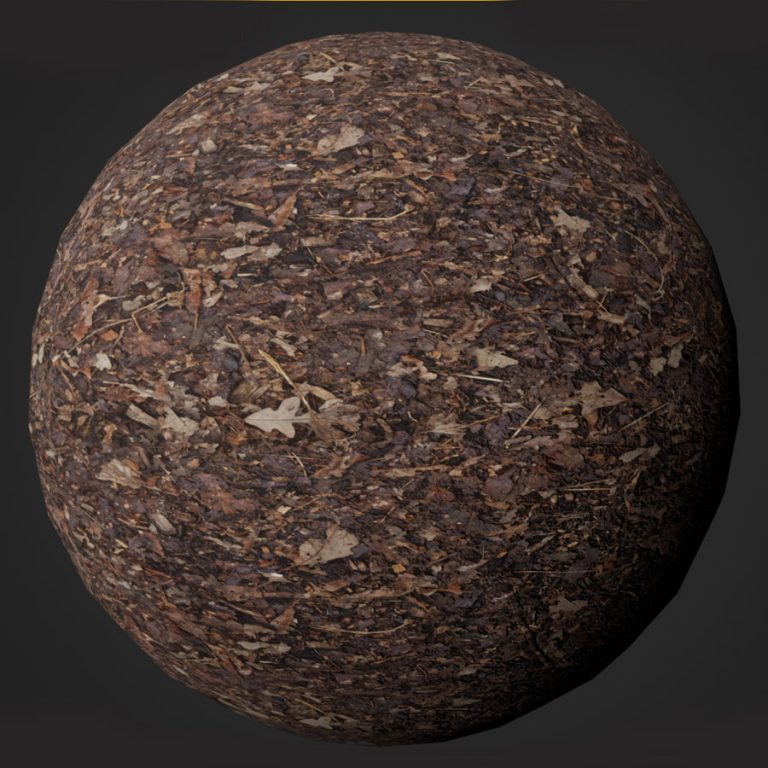 Leaf Drop Ground PBR Material