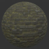 Old Stone Tile PBR Material
