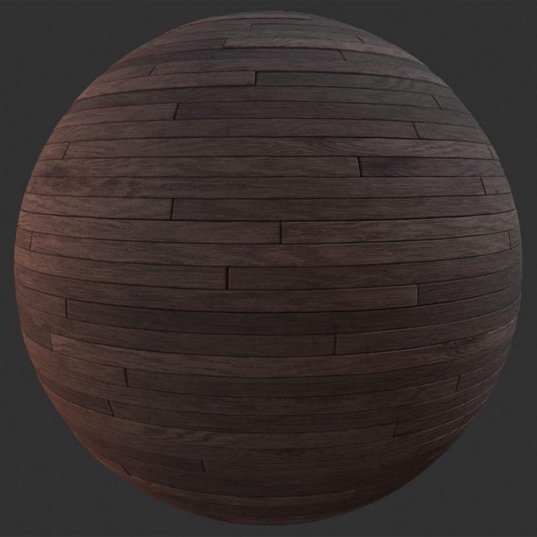 Narrow Floorboards 1 PBR Material