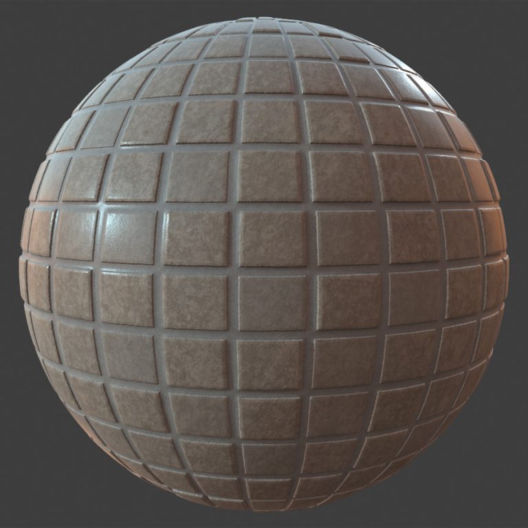 Modern Tile 1 PBR Material