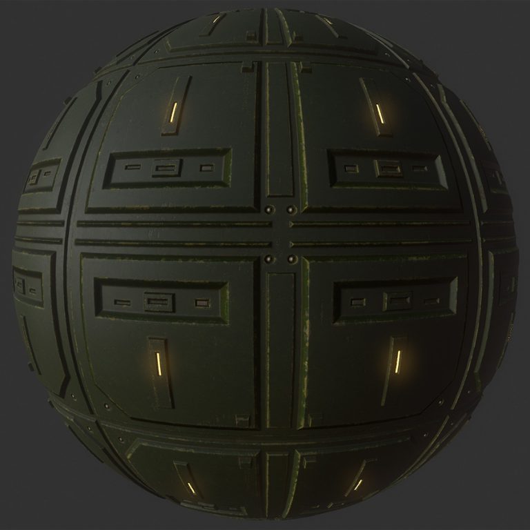 Military Panel 1 PBR Material