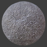 Dusty Ground Gravel PBR Material