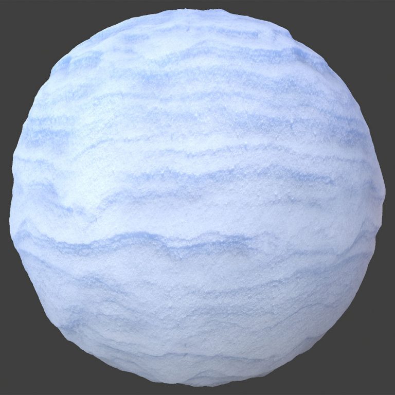 Snow Drift PBR Material