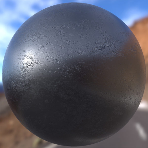 Pitted Metal 1 PBR Material