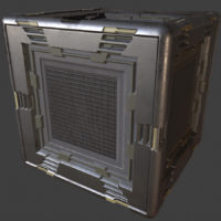 Storage Container 2 PBR Material - Texture Download