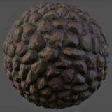 Wet Cobblestone Old 1 PBR Material