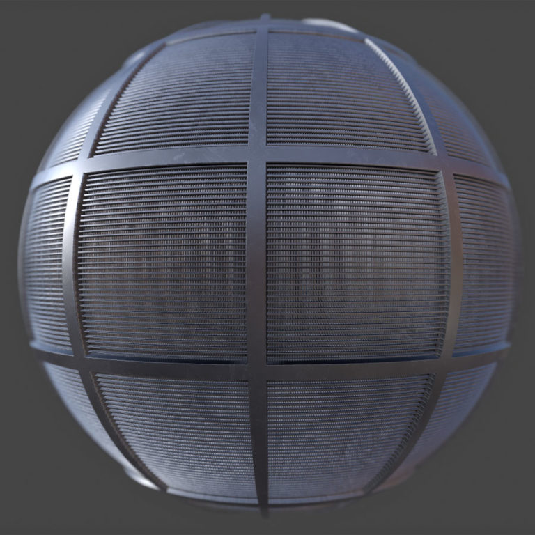 Metal Ventilation PBR Material
