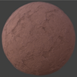 Red Clay Wall PBR Material