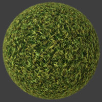 Leafy Grass 2 PBR Material