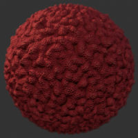 Red Coral 2 PBR Material