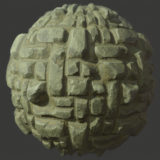 Chipped Stonework PBR Material