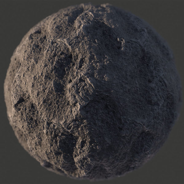 Lunar Rock 2 PBR Material