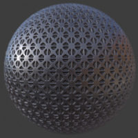 Antique Grate PBR Material