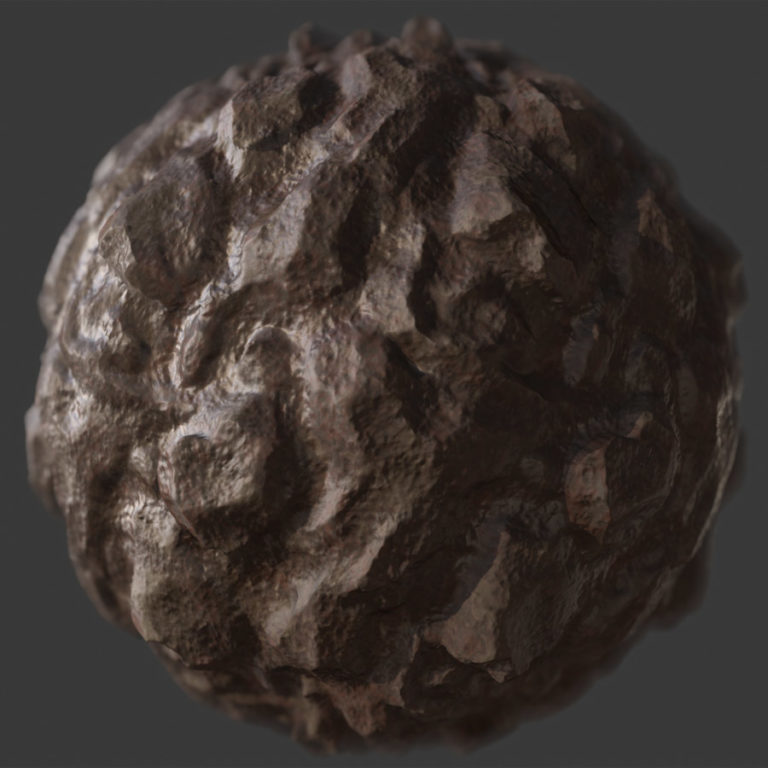 Cave Floor Rock PBR Material