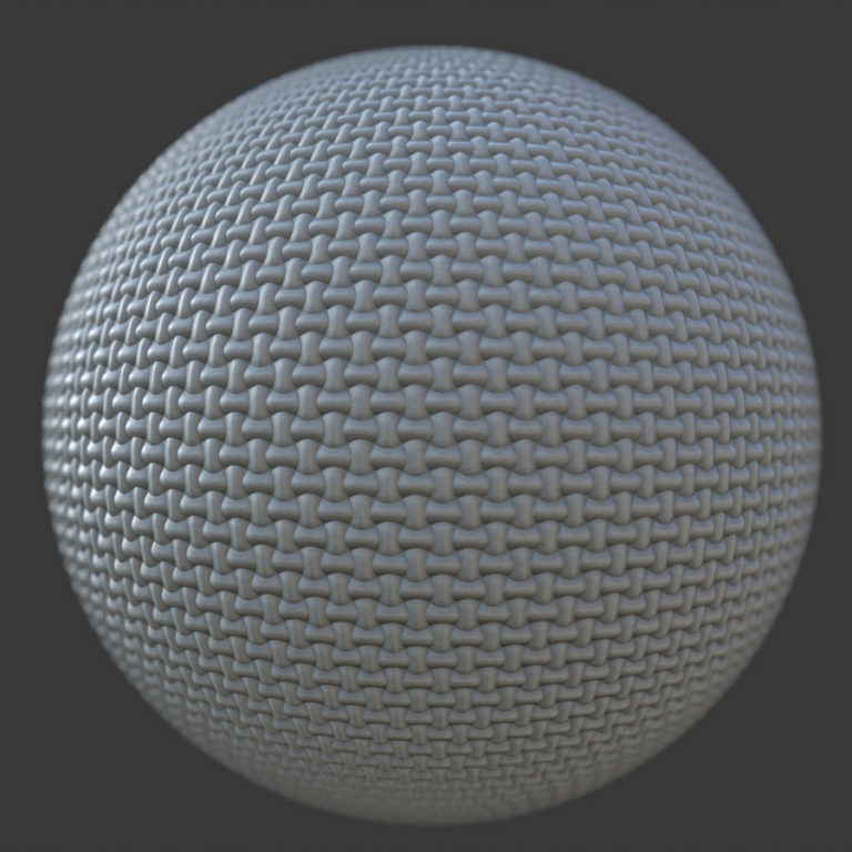 Crisscross Foam PBR Material