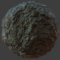 Slimy Slippery Rock 1 PBR Material