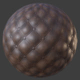 Dirty Padded Leather PBR Material