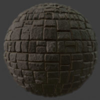 Stonework Wall PBR Material