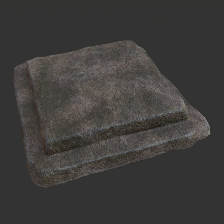 Sandstone Platform PBR Model