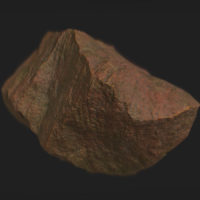 Sharp Boulder Layered PBR Model