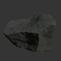 Sharp Boulder 1 PBR Model