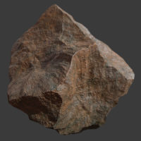 Sharp Boulder 2 PBR Model