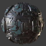 Space Cruiser Panels 2 PBR Material