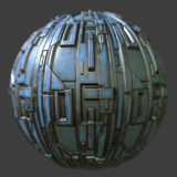 Space Cruiser Panels PBR Material