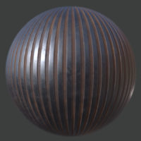 Rusting Lined Metal PBR Material Rusting Lined Metal PBR Material