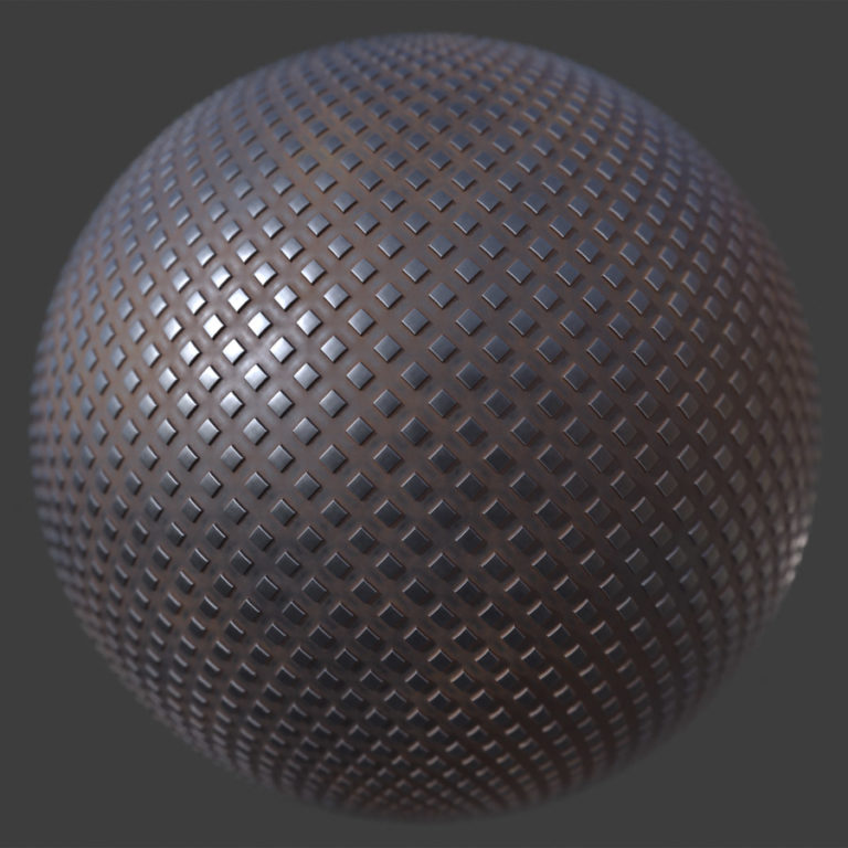 Rusting Textured Metal PBR Material