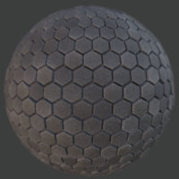 Hexagon Pavers 1 PBR Material Hexagon Pavers 1 PBR Material