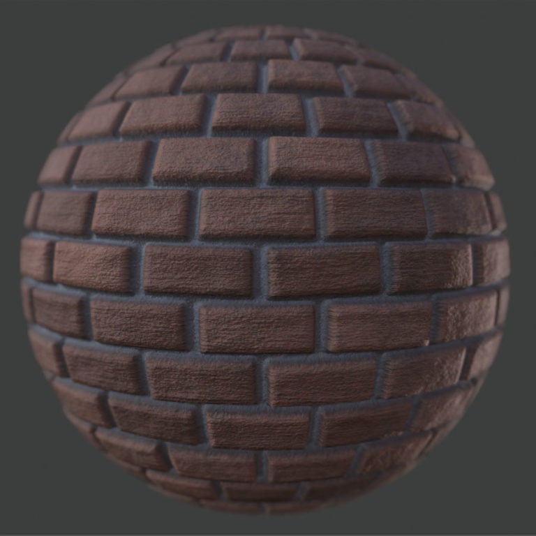 Rough Brick 1 PBR Material