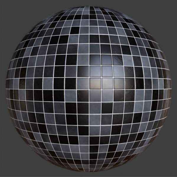 Shades Tile PBR Material