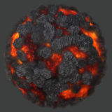 Lava and Rock PBR Material