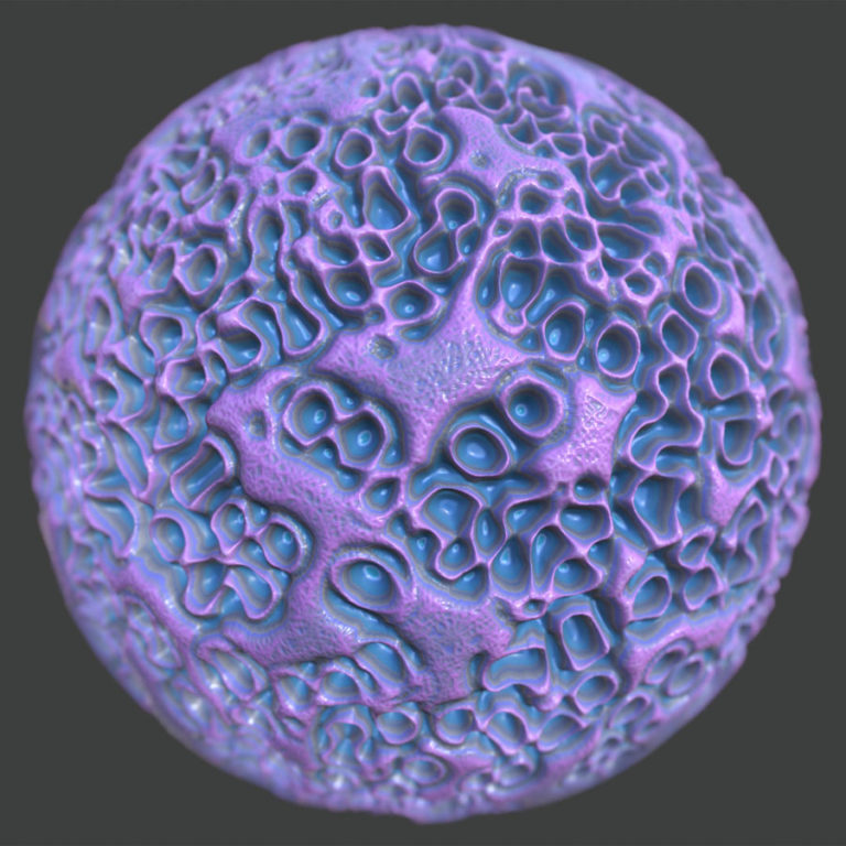 Alien Carnivorous Plant PBR Material