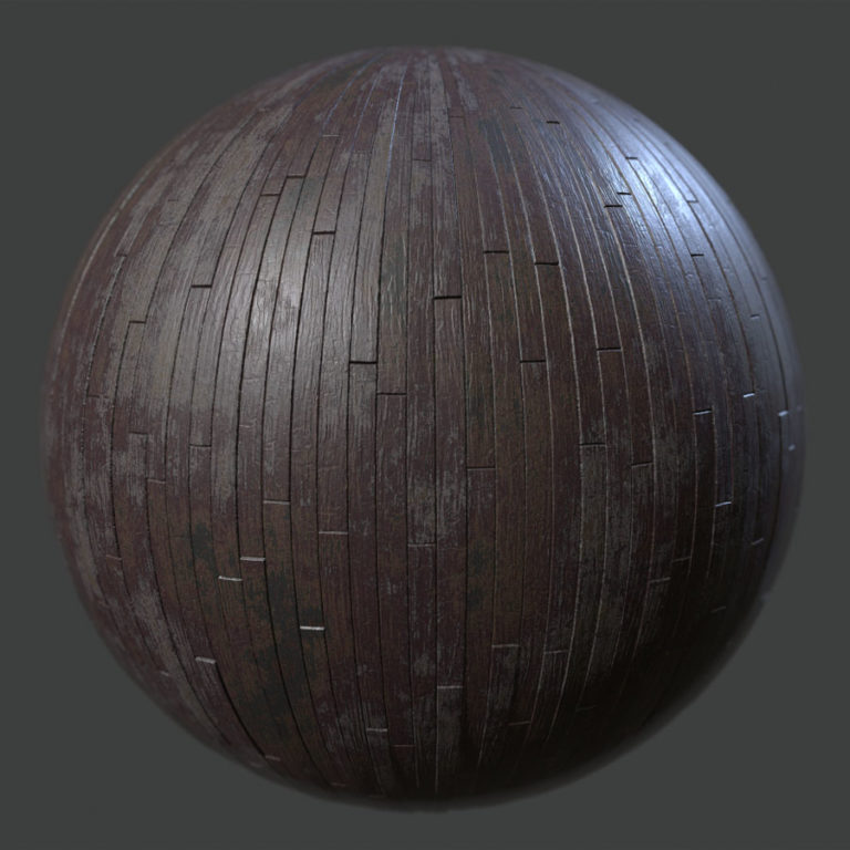 Saloon Wood Floor PBR Material