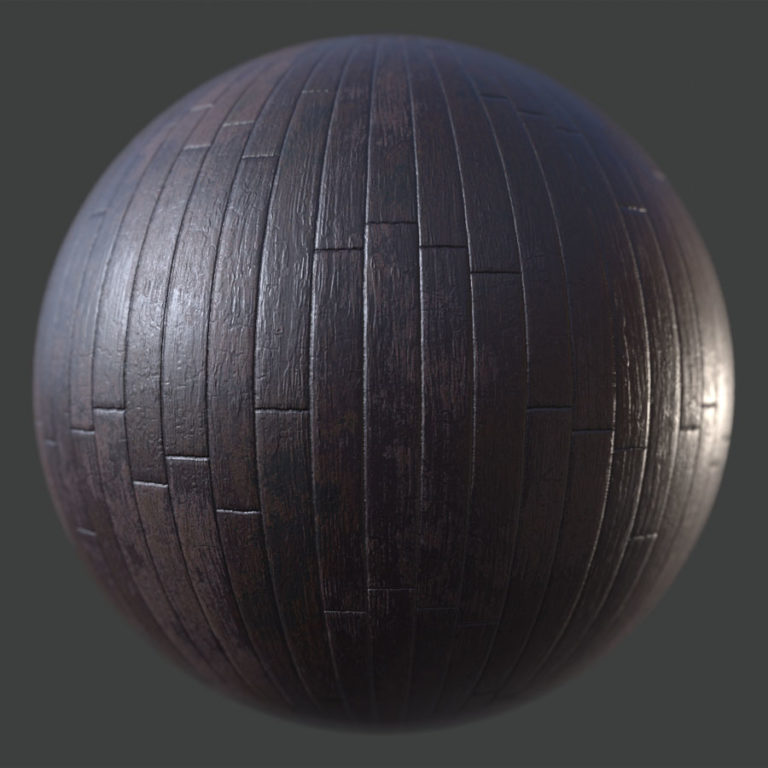 Tavern Wood Planks PBR Material