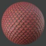 Armored Dragon Scales PBR Material