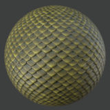 Dragon Scales PBR Material