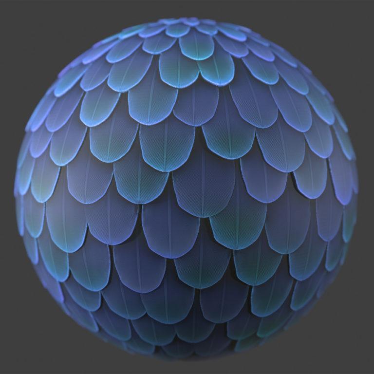 Feathers PBR Material