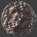 Dry Rocky Ground PBR Material