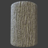 Light Tree Bark PBR Material