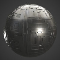 Alien Panels PBR Material