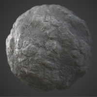 Bumpy Worn Ground PBR Material