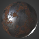 Rusted Steel PBR Material
