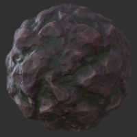 Ravine Rock PBR Material Ravine Rock PBR Material